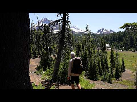 Silent Hiking the Three Sisters Loop in Oregon