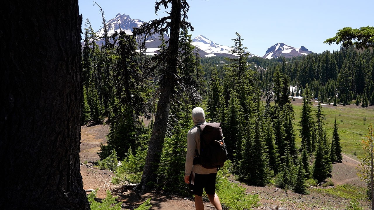 Silent Hiking the Three Sisters Loop in Oregon