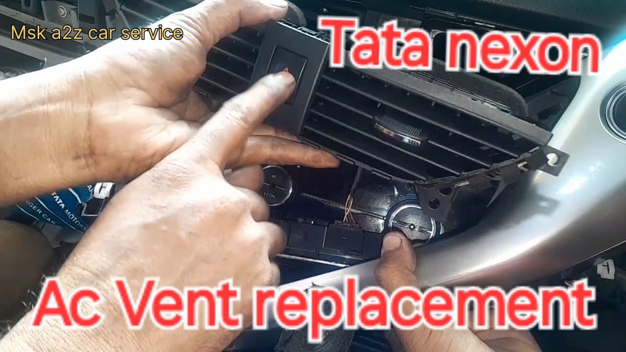 Tata nexon AC vent replacement/ Tata nexon AC grill replacement/ Tata nexon AC vent not working