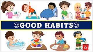 Good habits for kids | Good habits |Good habits and bad habits|Good habit |Personal hygiene for kids