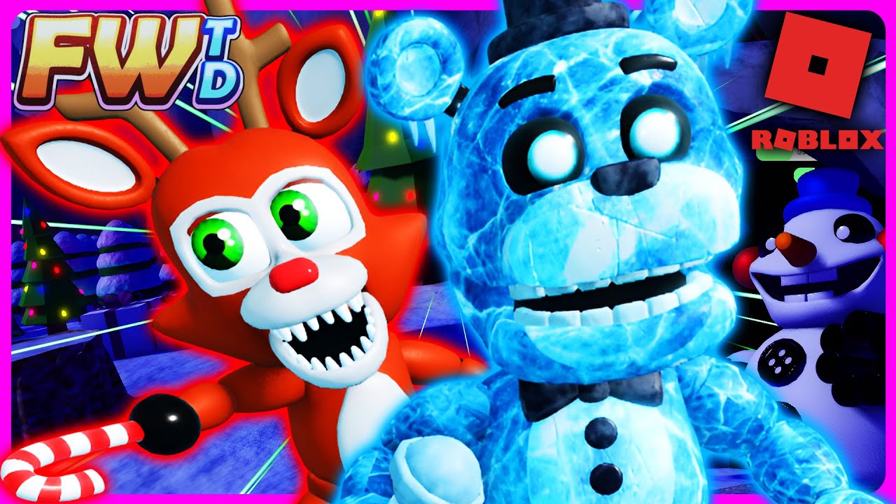 Roblox FNAF | Fazbear World TD | Freddy Frostbear & Reindeer