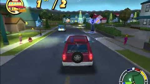 The Simpsons Hit and Run: Level 4 - Mission 4 - Return of the Nearly-Dead