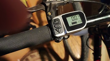 Setări Tongsheng TSDZ2B cu display VLCD6/Tongsheng settings