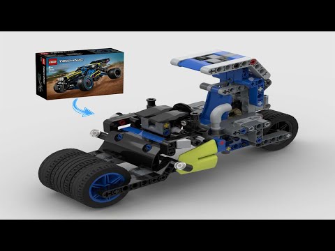 LEGO Technic Small Road Roller 42164 Alternative Instructions