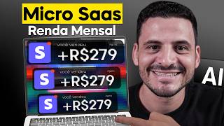 10 IDEIAS DE MICRO SAAS PARA CRIAR COM IA E VENDER TODO MÊS