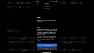 Poco F6 5G 2.0.104.0 OTA update may security patch #smartphone #poco #f6 #pocophone #midrangephone