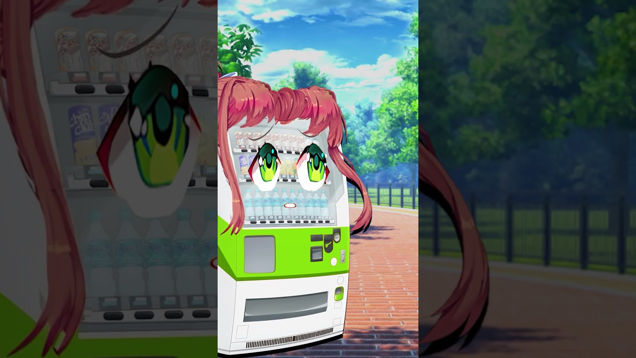 Monika turned into a vending machine?!🎰(DDLC Voiced Animation) 