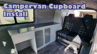 How to install Flatpack Campervan Cupboards