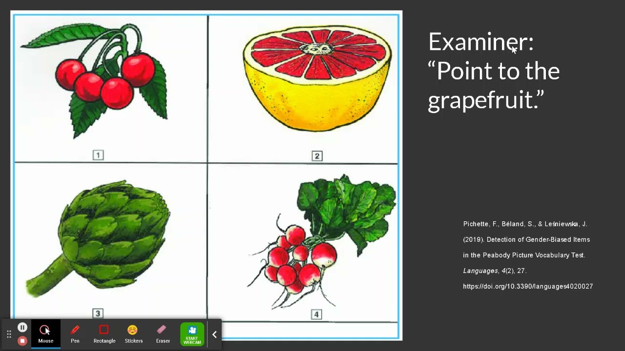 Peabody Picture Vocabulary Test YouTube Peabody Picture Vocabulary Test YouTube