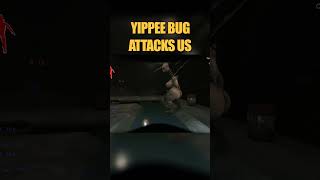 Attacked by a Yippee Bug in Lethal Company