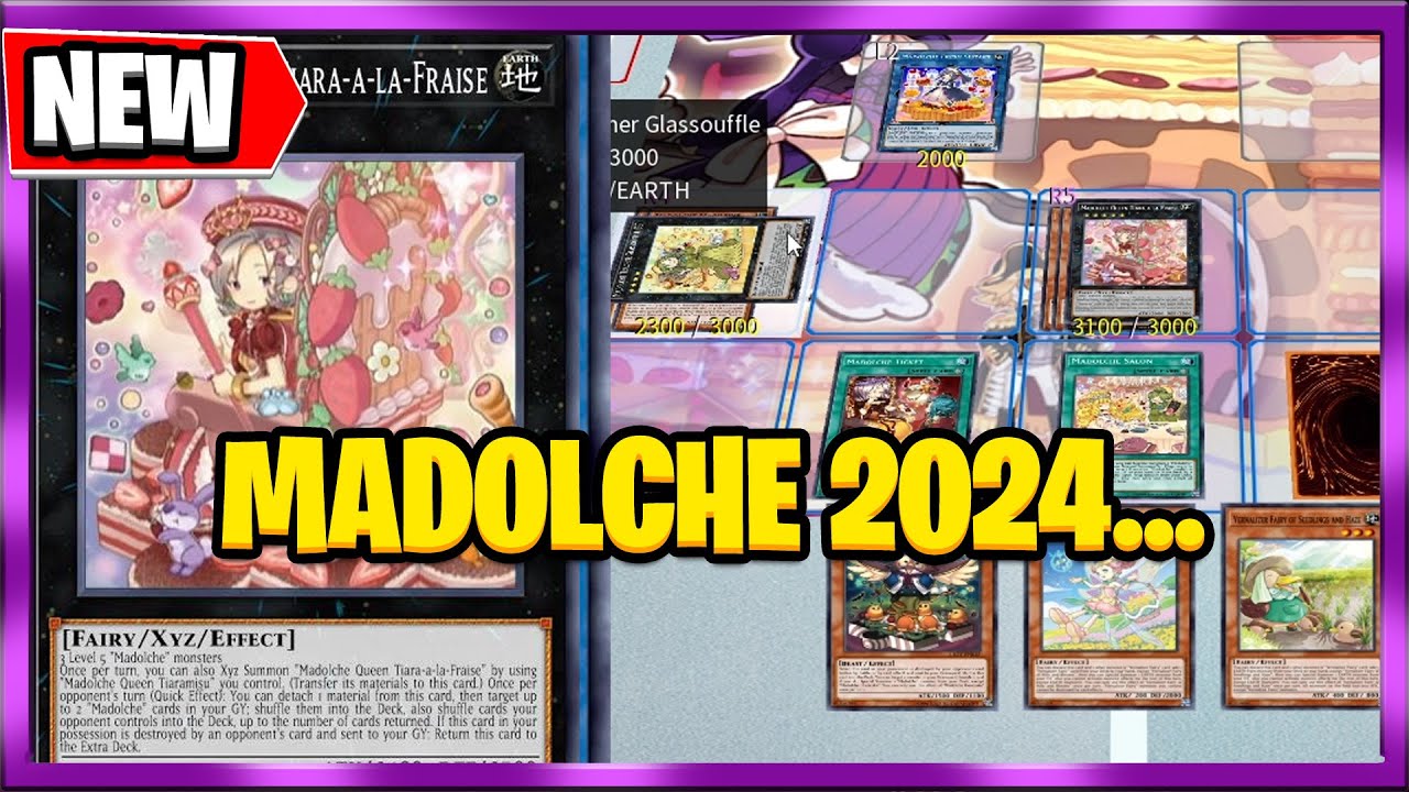 New Madolche Deck 2024 Gameplay and Madolche Deck Profile Using NEW Link  and XYZ