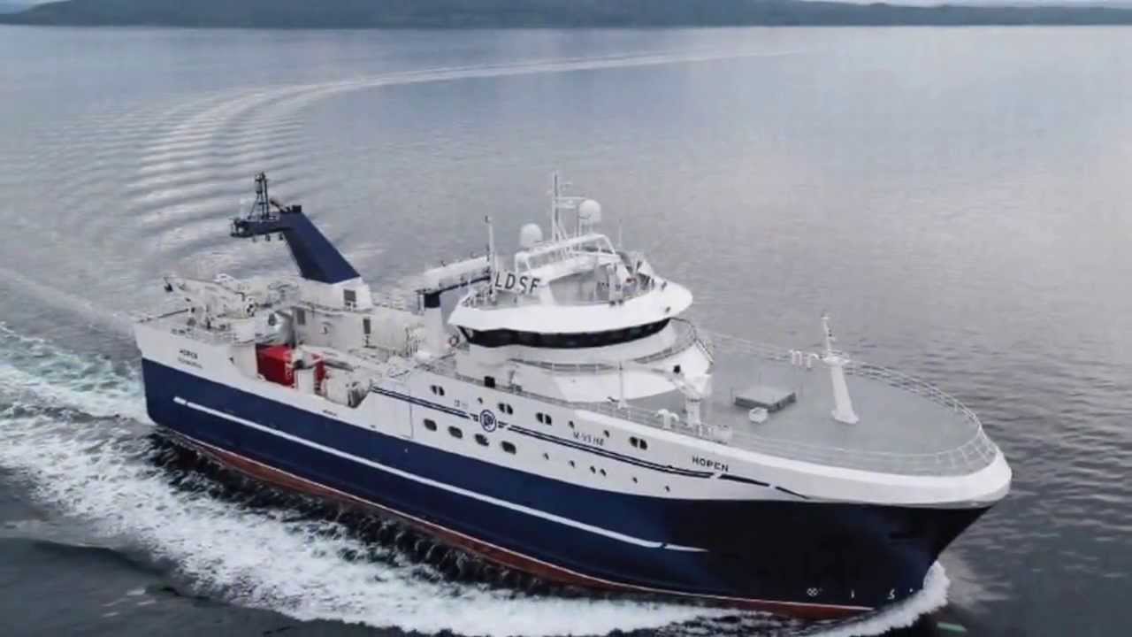 hopen - norwegian deep sea trawler - youtube