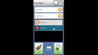 eTRACKER Mobile App - Opening and Completing Repeating Tasks screenshot 2