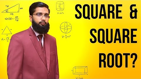 Difference Between Square & Square Root ......in Urdu & Hindi