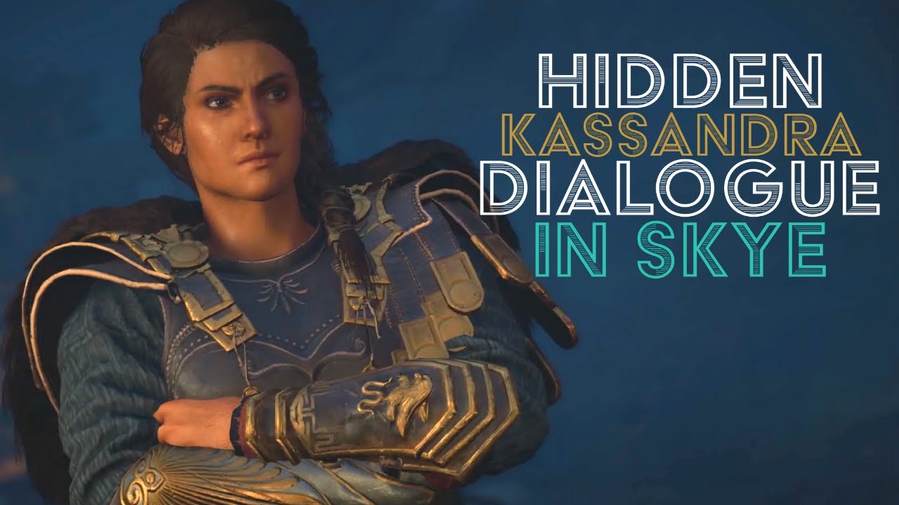 Hidden Kassandra Dialogue in Skye | Assassin's Creed Crossover