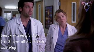 Grey's Anatomy S4E16 - Death and all his friends - Coldplay