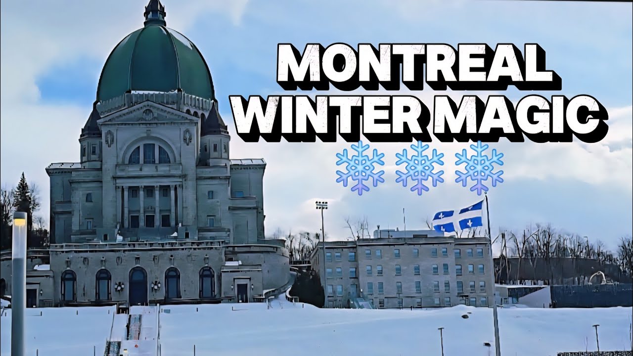 MONTREAL WINTER MAGIC ❄️