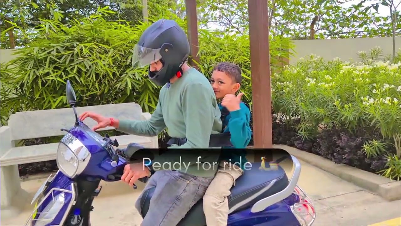 This 2-wheeler safety belt 