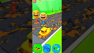 Shapeshifting Running Challenge Gameplay 🚲🛶🏕️🥳#gaming #shorts #viral #video