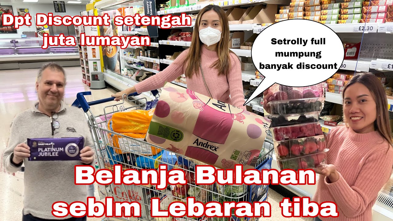 Belanja Bulanan seblm Lebaran Tiba Banyak discount ,rejeky di bln Ramadhan