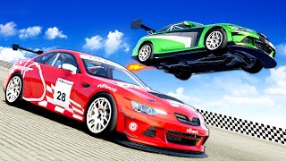 Downhill Race in ILLEGAL CARS! (BeamNG) screenshot 5