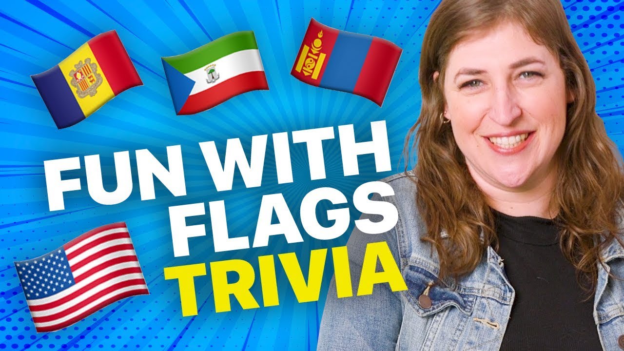 Fun with Flags Trivia! - The Big Bang Theory || Mayim Bialik - YouTube