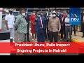 President Uhuru, Raila inspect Green Park Bus Terminal in Nairobi