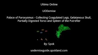Ultima Online - Uodemise - Palace Of Paroxysmus - Collecting 4 Keys