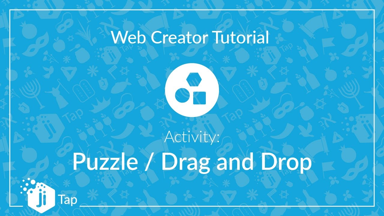 Ji Tap Web Creator: Activity - Drag & Drop (Puzzle)