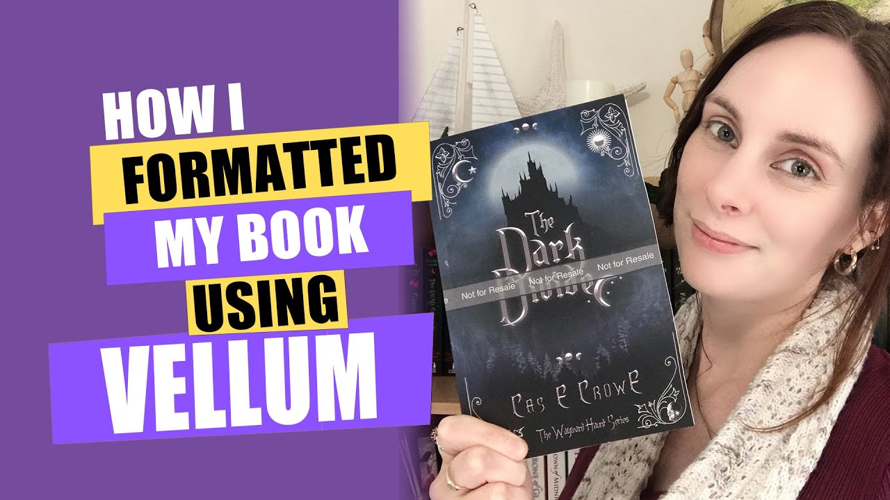 How I formatted my book in Vellum. YouTube
