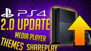 PS4 System Update 2.0: Themes is Coming to PS4, Shareplay, Hopefully A Media Player App and More