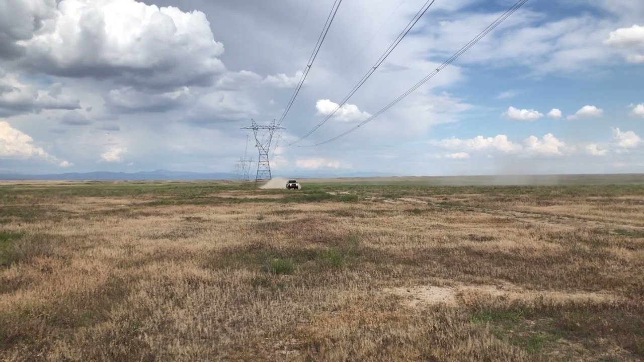 HDJ79 desert at speed