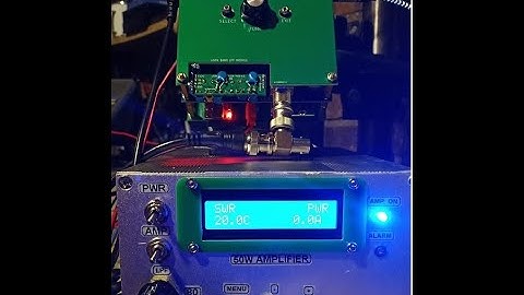 F5NPV - uSDX + 50W MOSFET amplifier SSB QSO