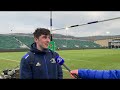 Jimmy O'Brien post-match reaction | Bath 7 Leinster 64 | Heineken Champions Cup