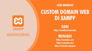 Cara Membuat Custom Domain di XAMPP