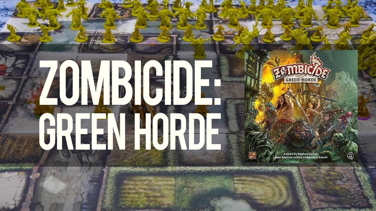 Zombicide Green Horde Review The Curse of Kickstarter YouTube