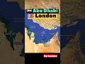 ABU DHABI 🇦🇪 to LONDON 🇬🇧 Flight Route ✈️ Etihad Flight EY65