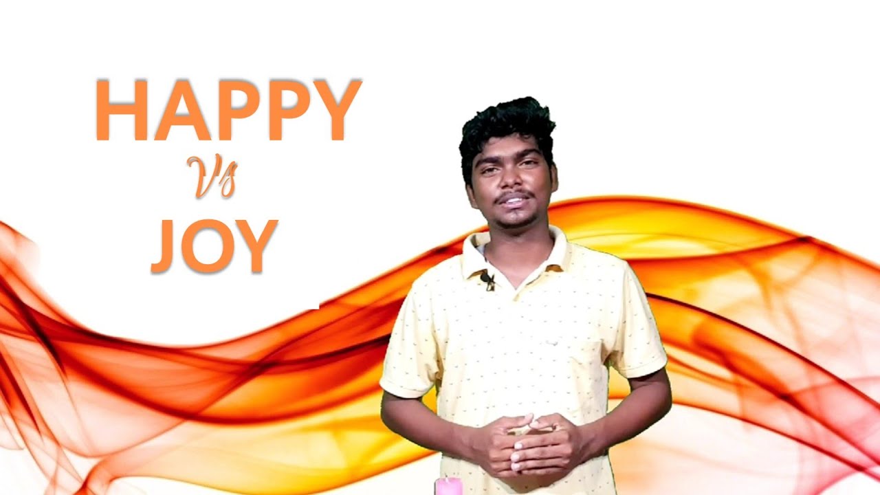 Happy Vs Joy Youth Devotion MGS MINISTRIES YouTube