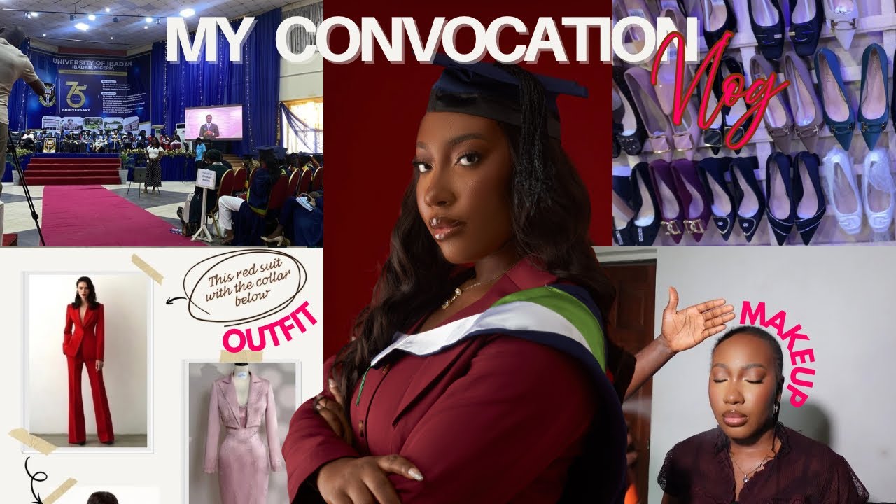 My Convocation Vlog || Graduating from the University of Ibadan