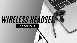 Hoco S7 Delight wireless headset earphone with mic