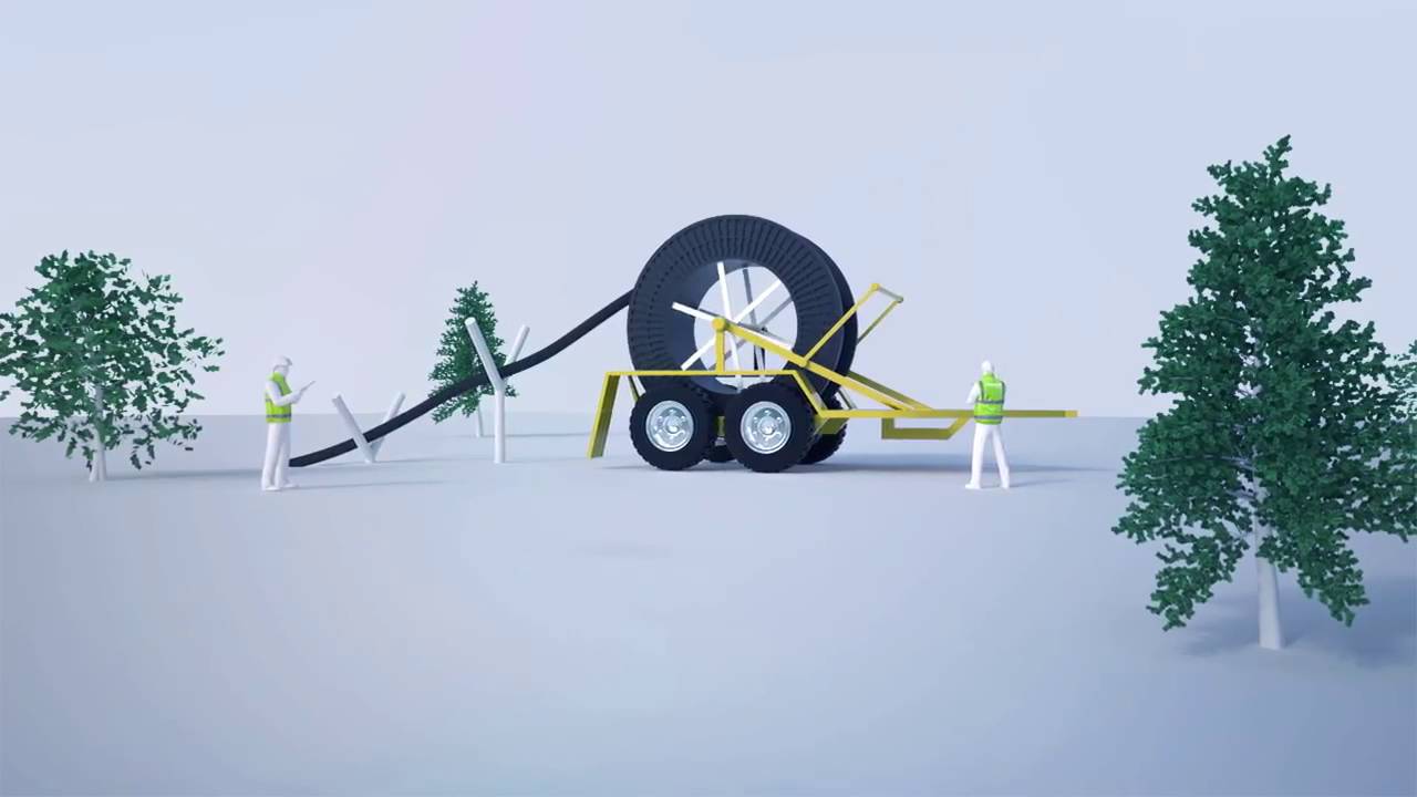 Transport électrique  lignes aériennes et souterraines