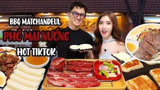 REVIEW PHÔ MAI NƯỚNG ĐỘC QUYỀN - NHÀ HÀNG BBQ MATCHANDEUL HOT TIKTOK - HÍU KA | Meena Channel