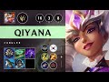 Qiyana Jungle vs Ekko - KR Challenger Patch 25.20