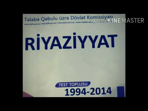 TEST TOPLUSU 1994-2014 RİYAZİYYAT CƏBRİ KƏSRLƏR 1-50