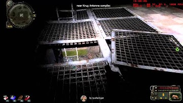 S.T.A.L.K.E.R Call of Pripyat Stashes - Zaton part 8 near Krug Antenna complex