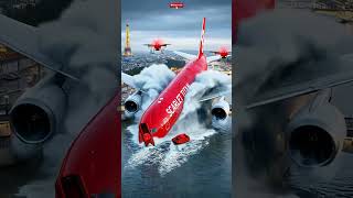 Unbelievable visual of the SCARLET #aircrash #disaster #shorts #viralshorts #shocking #destruction