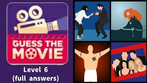 Guess The Movie Quiz - Level 6 walkthrough (with full answers)