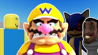 Wario plays: ROBLOX GAMES