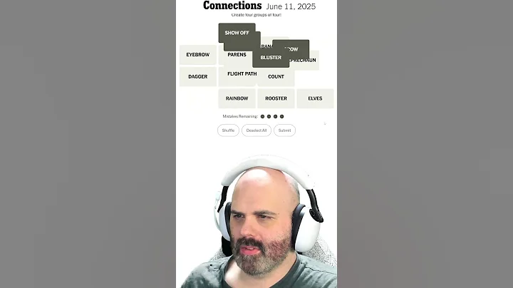¶ Important info here #nytimes #game #words #connections #solve