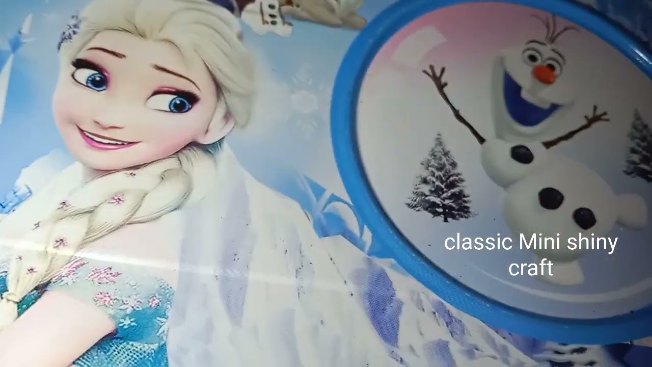 classic Mini Shiny craft today revision Elsa Anna box division Elsa Anna box revision 1 😍😍😍